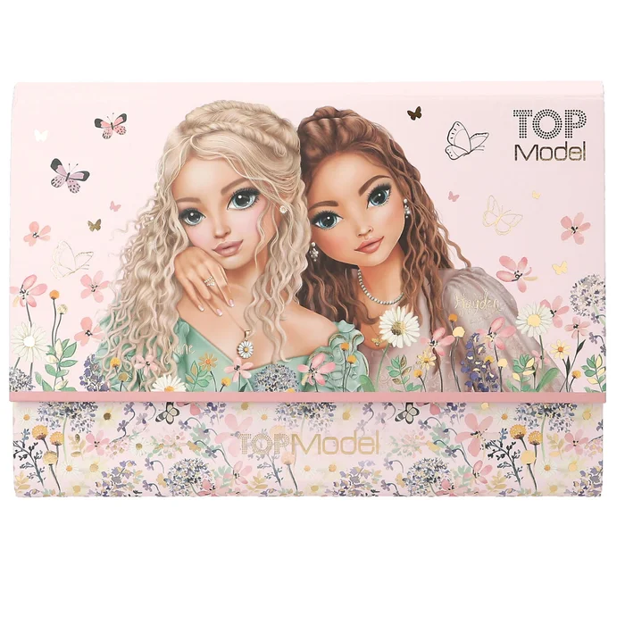 TOPModel Briefpapier in Fächermappe SUMMER FEELING