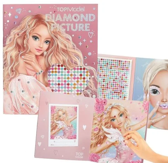 TOPModel Create your Diamond Picture stickerboek