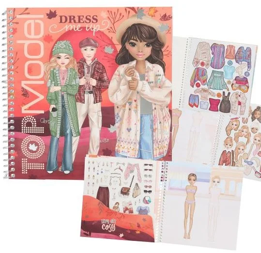TOPModel Dress Me Up Stickerbook COSY