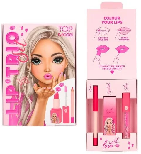 TOPModel lip trio set BEAUTY and ME