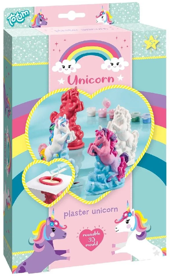 Totum 071070 Einhorn-Gipsformteil