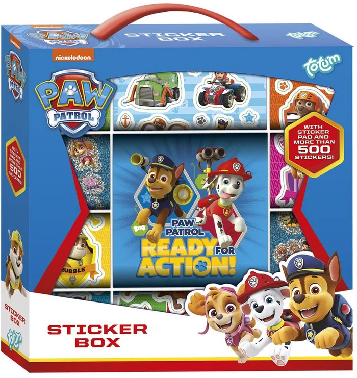 Totum 720220 Pfote Patrol Aufkleber Box 1000+