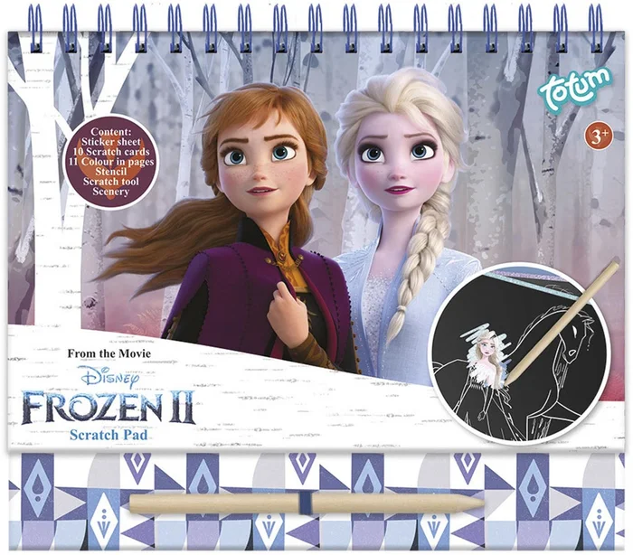 Totum Disney Frozen – Scratchboek