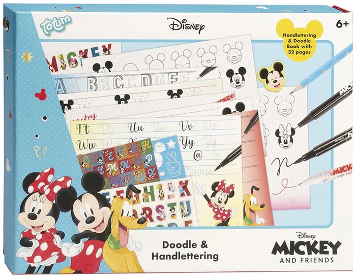 Totum Mickey Mouse – Doodle & Handlettering Set