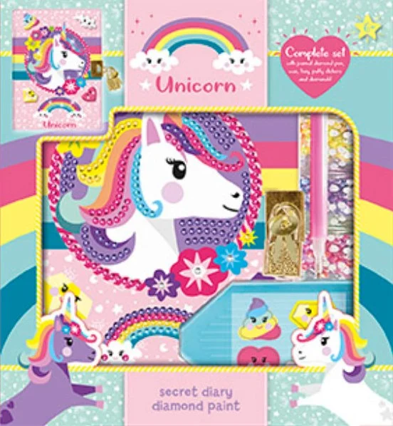 Totum Secret Tagebuch Einhorn dekorieren 071735