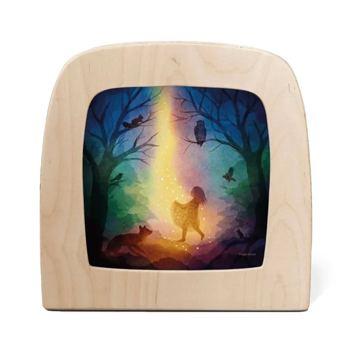 Toverlux Vogel Geluk – Sterntaler-Silhouette