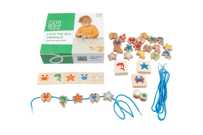 Toys for Life Fädelspiel Meerestiere