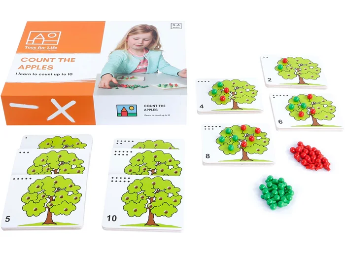 Toys for Life Zähle die Äpfel Zahlenspiel