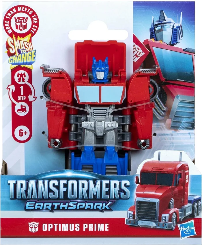 Transformers Earthspark 1 step smash changers assorti