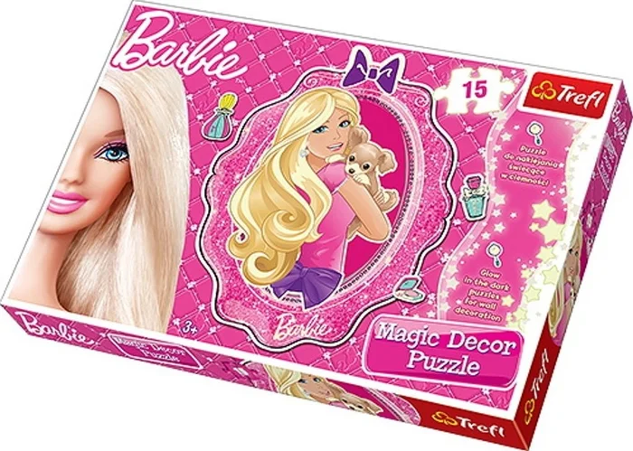 Trefl Barbie Puzzle Magic Decor – 15 Teile