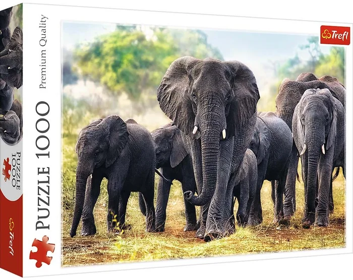 Trefl Trefl 1000 – African elephants