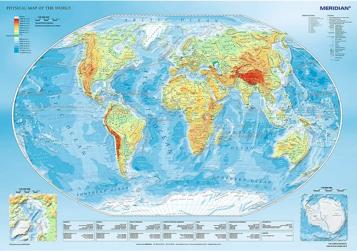 Trefl Trefl 1000 – Physical map of the world