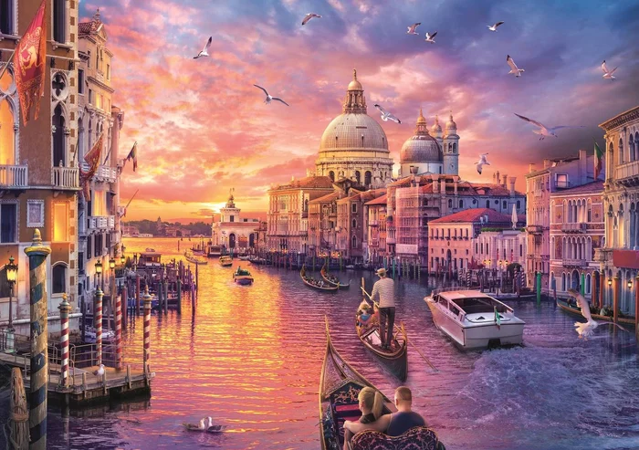 Trefl Trefl 1000 – The charms of Venice_FSC Mix 70%
