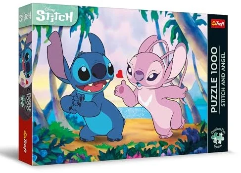 Trefl Trefl 1000 Premium Plus – Stitch & Angel_FSC Mix 70%