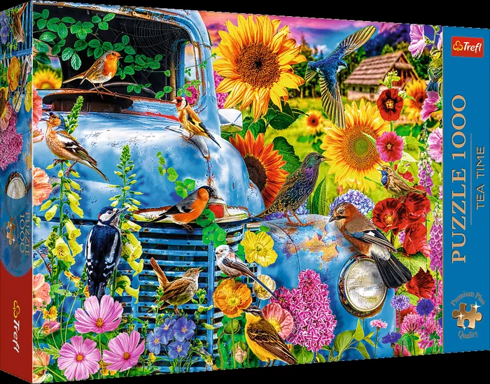 Trefl Trefl 1000 Premium Plus – Tea Time: Country Life: Songbirds_FSC Mix 70%