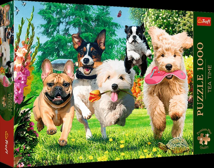 Trefl Trefl 1000 Premium Plus – Tea Time: Here Comes Trouble!_FSC Mix 70%