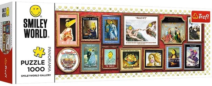 Trefl Trefl 1000P – SmileyWorld-Galerie / Smiley