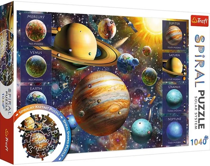 Trefl Trefl 1040SP – Spiral Puzzle – Solar system