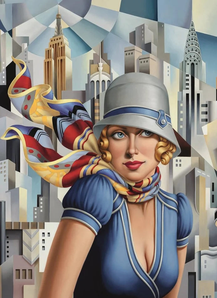 Trefl Trefl 200 Wooden Summer in the City – Catherine Abel_FSC Mix 70%