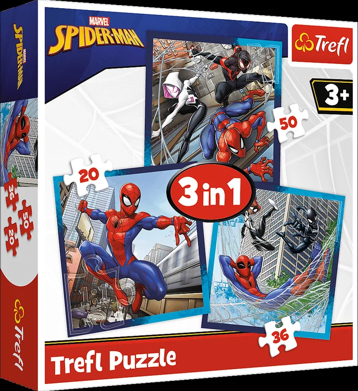 Trefl Trefl 3in1 – Spider friends / Disney Marvel Spiderman