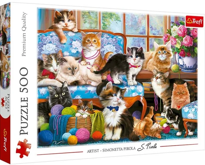 Trefl Trefl 500 – Cat Family