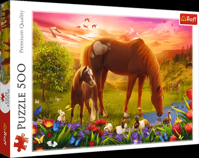 Trefl Trefl 500 – Horses in the Meadow