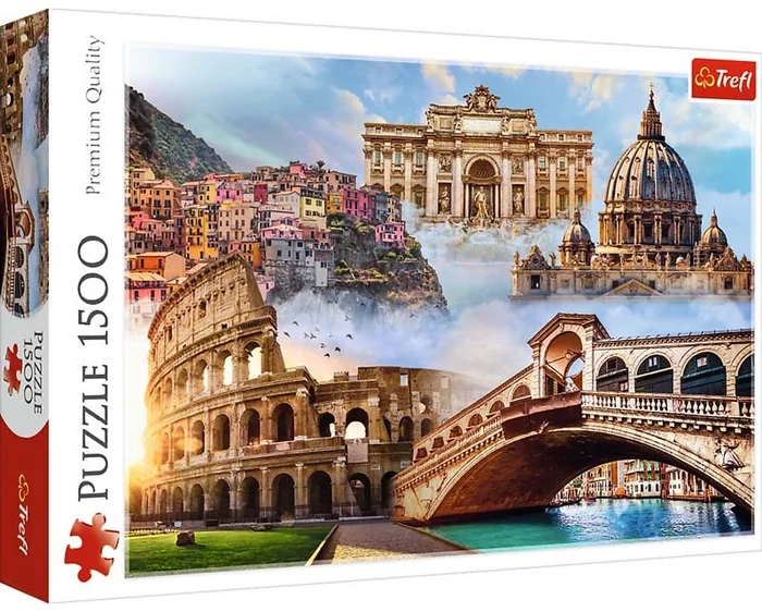 Trefl Trefl – Puzzles – 1500″ – Lieblingsorte: Italien“