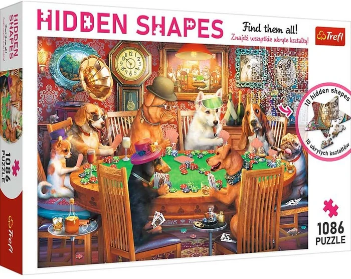Trefl Trefl – Rätsel – 1000 versteckte Formen – Spieleabend