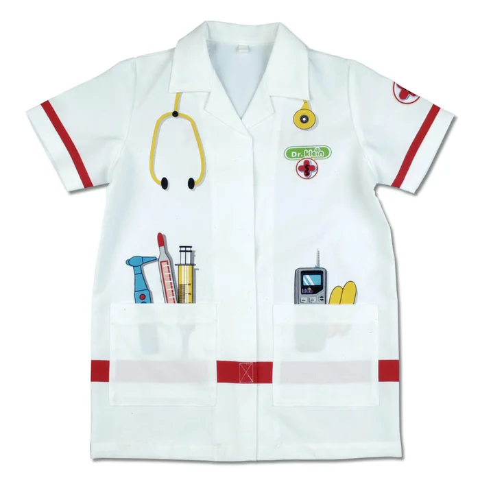 Trendiger Arztkittel für Spielspaß in der Kita