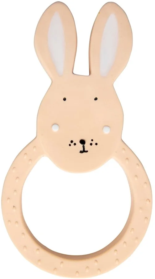 Trixie Beißring aus Naturkautschuk, rund – Mrs. Rabbit