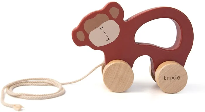 Trixie Holz Nachziehtier – Mr. Monkey