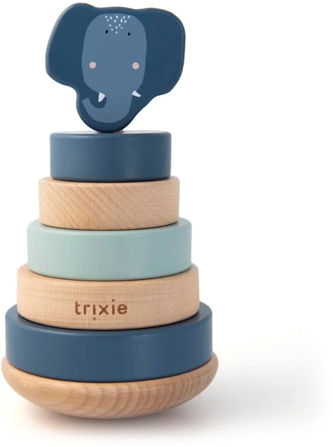 Trixie Holz Stapelturm – Mrs. Elephant