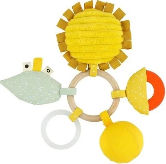 Trixie Houten Siliconen Activiviteitenring – Mr. Lion
