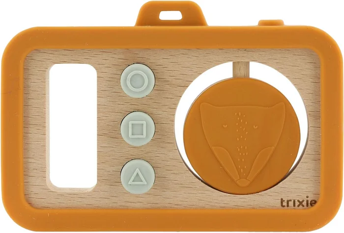 Trixie Houten Siliconen Baby Camera – Mr. Fox