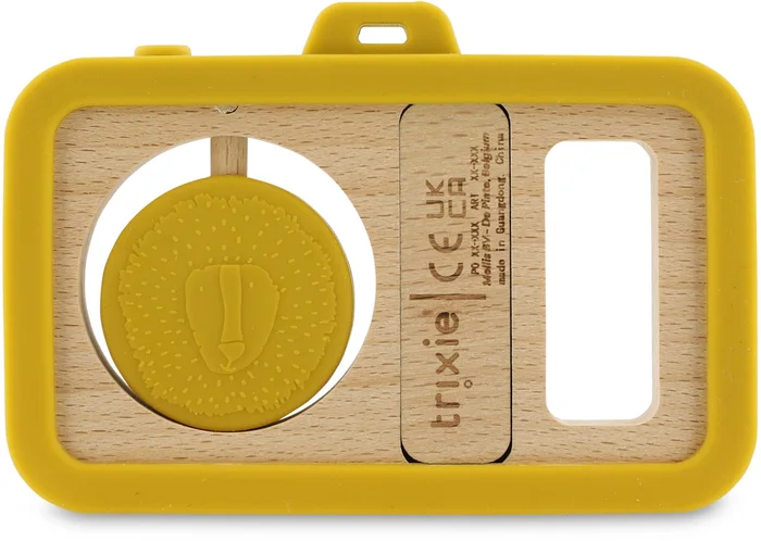 Trixie Houten Siliconen Baby Camera – Mr. Lion