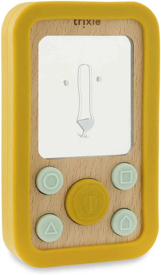 Trixie Houten Siliconen Baby Telefoon – Mr. Lion