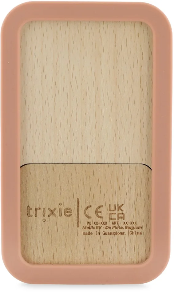 Trixie Houten Siliconen Baby Telefoon – Mrs. Cat