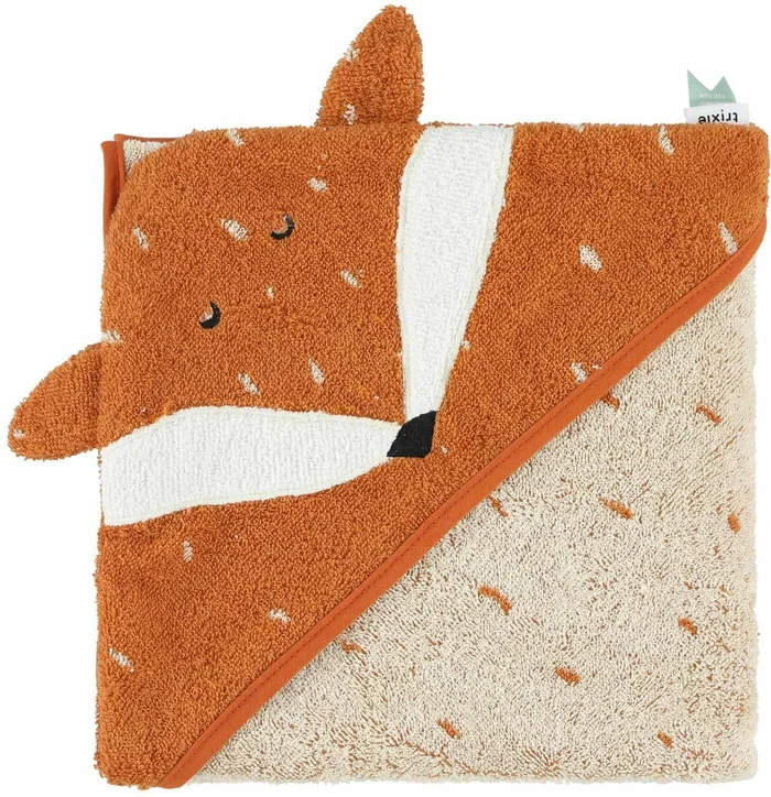 Trixie Kapuzenbadetuch – 75x75cm – Mr. Fox