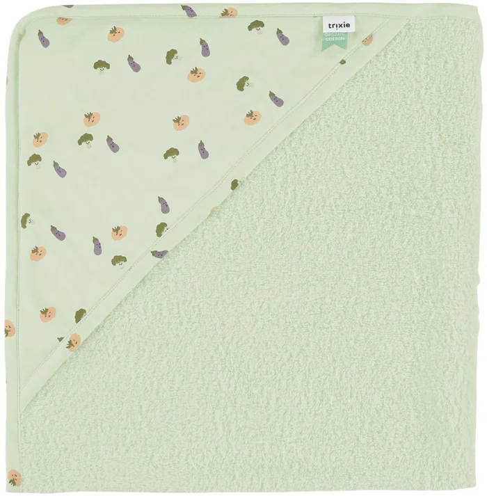 Trixie Kapuzenbadetuch – Friendly Vegetables