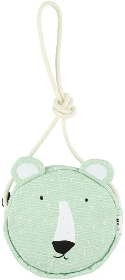Trixie Runde Handtasche – Mr. Polar Bear