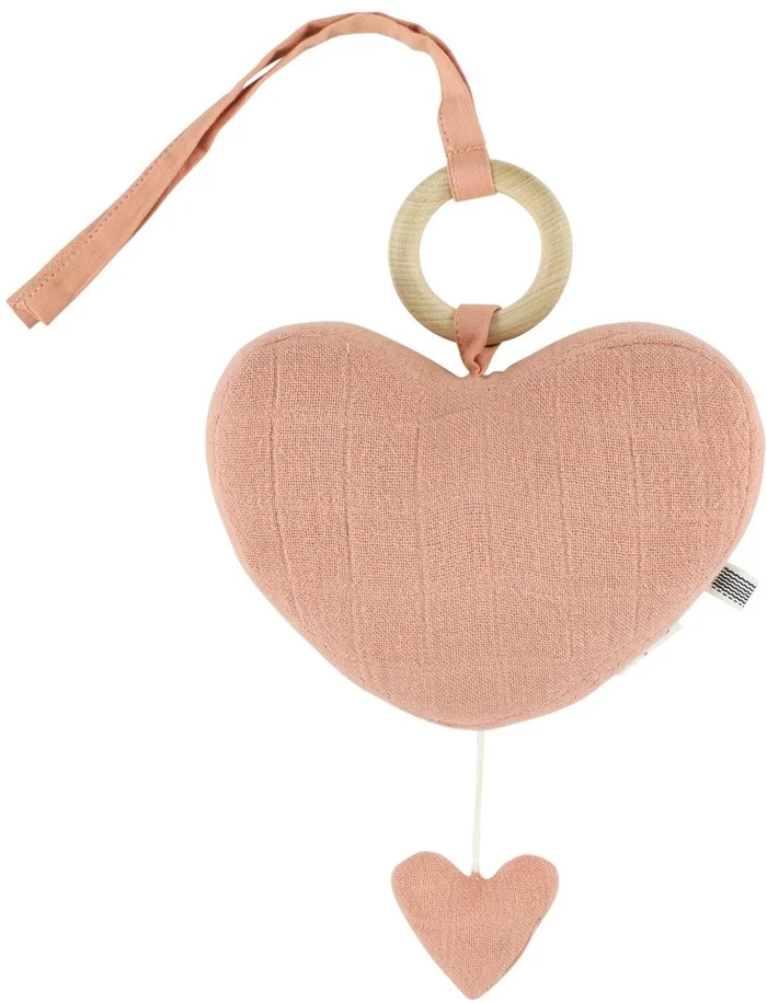 Trixie Spieluhr – Herz – Bliss Coral