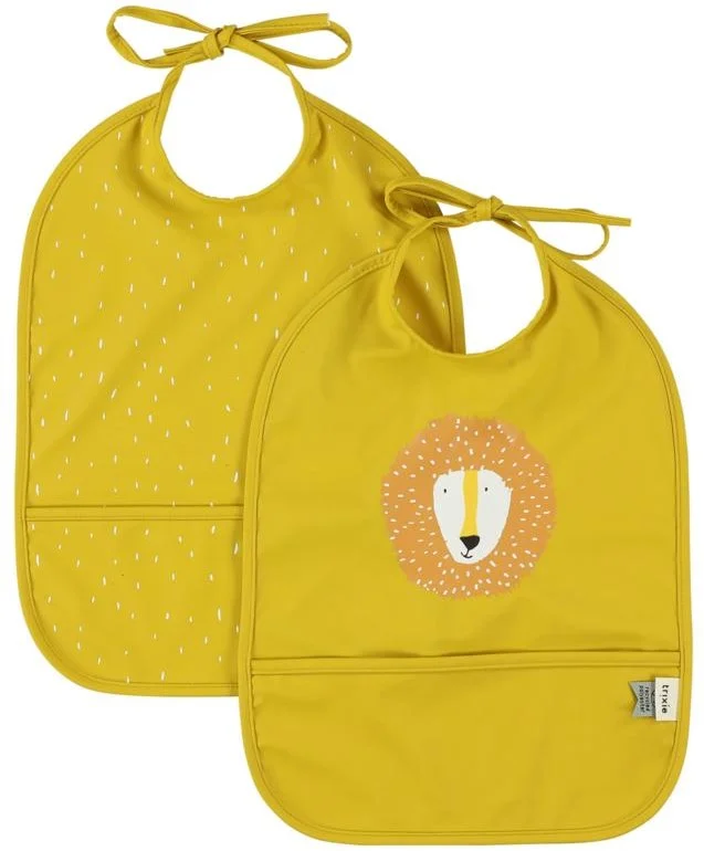 Trixie Wasserdichtes Lätzchen 2er-Pack – Mr. Löwe