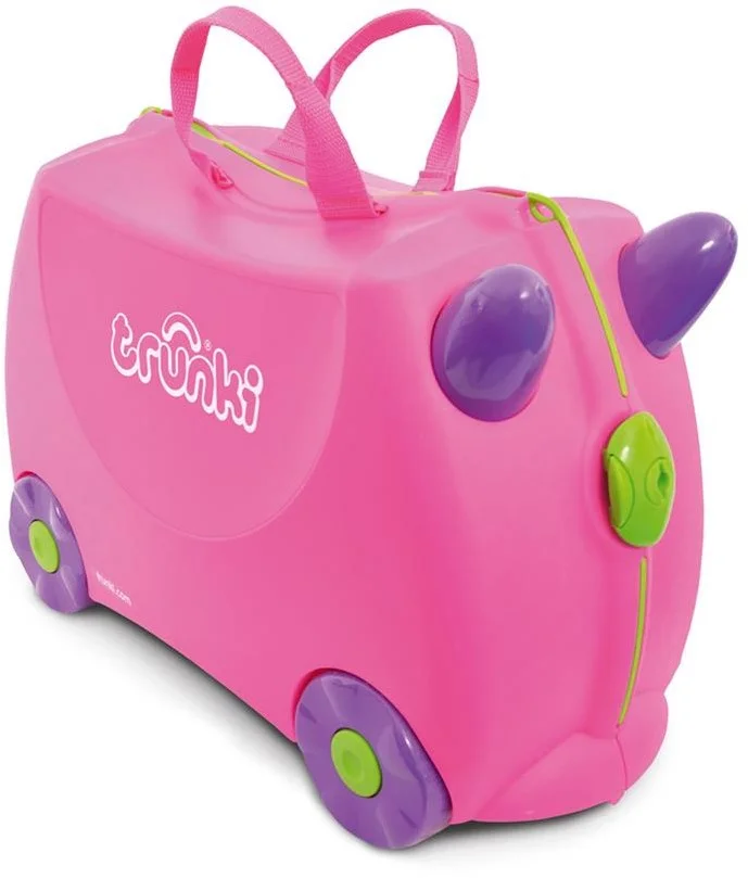 Trunki, Reisekoffer für Kinder, pink
