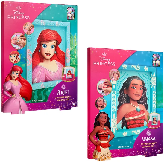 Twisk Disney 3D papercraft mosaic 2 ass DP24334