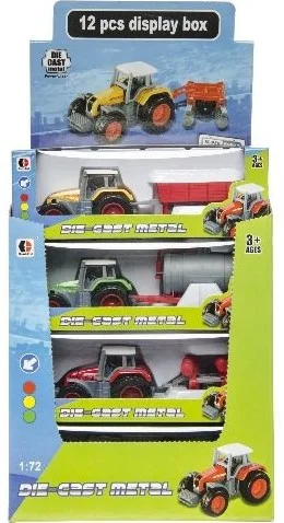 Twisk Tractor diecast met aanhanger 3137
