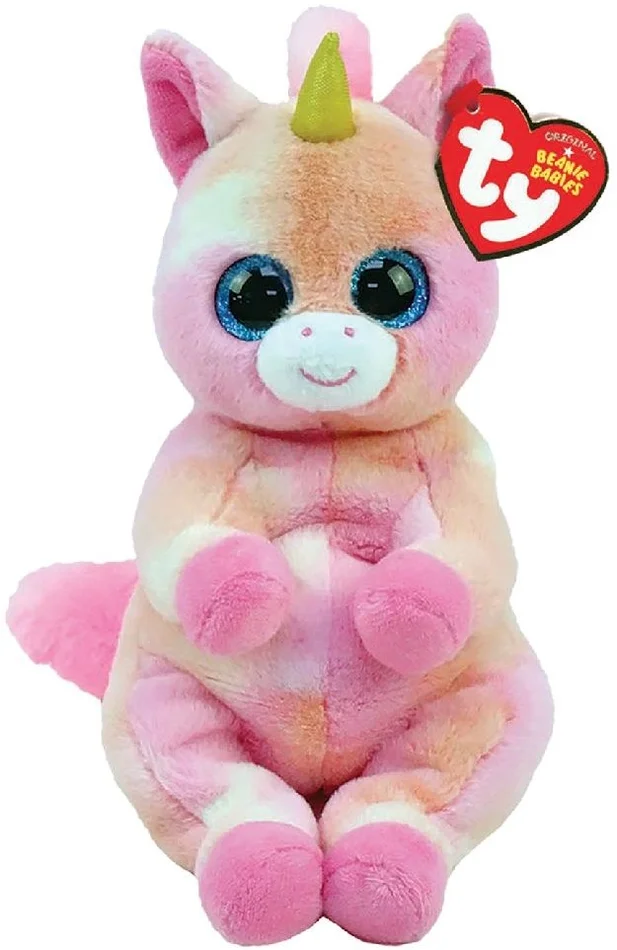 Ty Beanie Babies Bellies Skylar Unicorn, 15cm