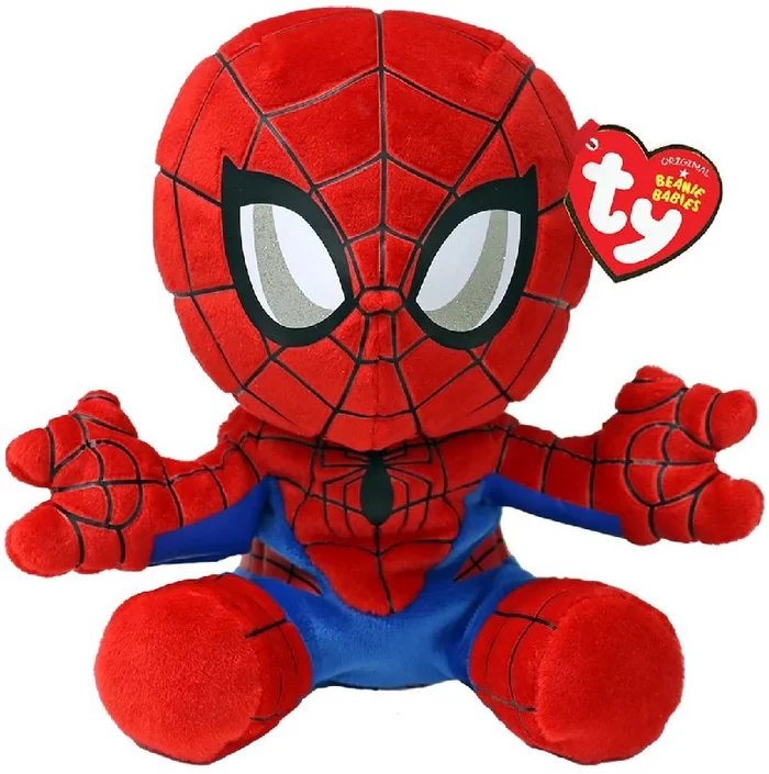 Ty Beanie Babies Marvel Spiderman Soft, 15cm