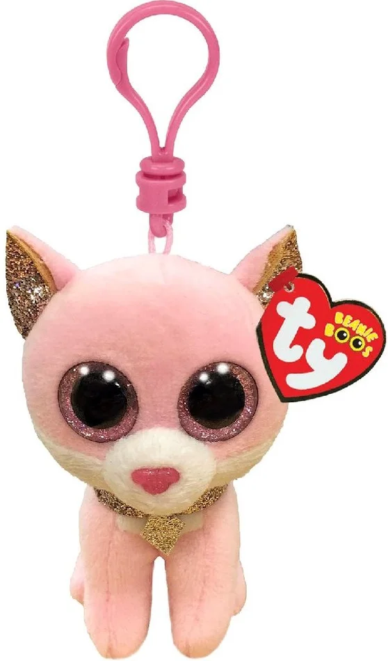 Ty Beanie Boo’s Clip Fiona Pink Cat 7 cm