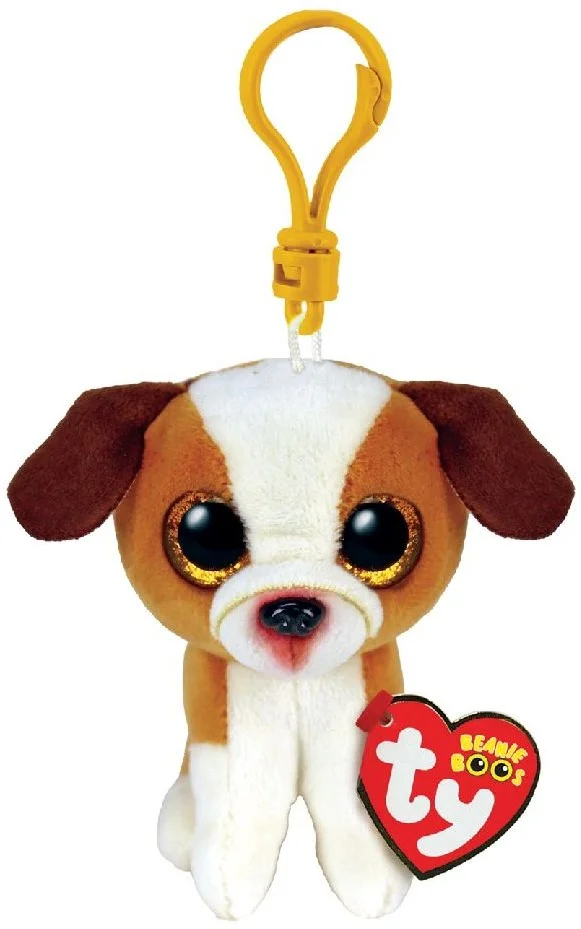 Ty Beanie Boo’s Clip Hugo Bulldog, 7cm