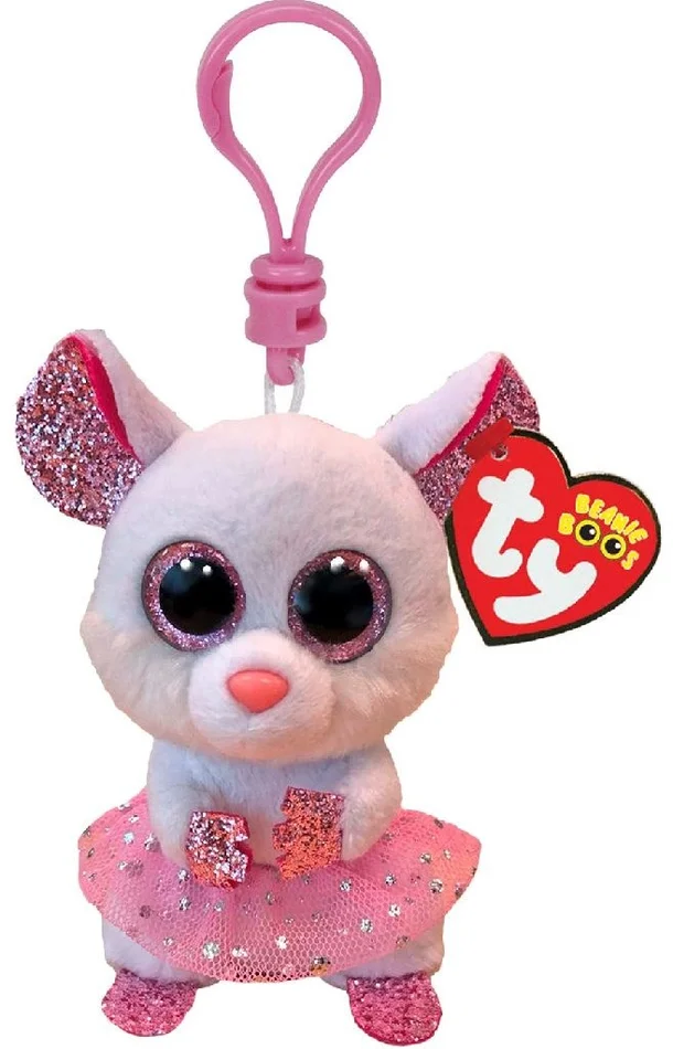 Ty Beanie Boo’s Clip Nina Mouse 7 cm